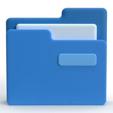 File Folder  3D Icon