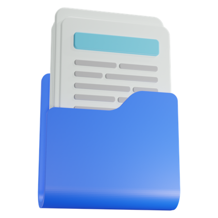 File Folder  3D Icon