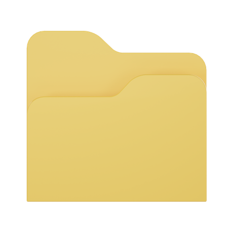 File Folder  3D Icon