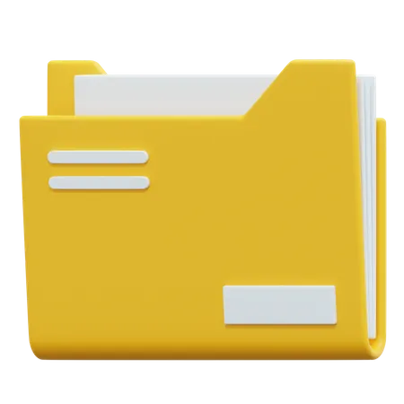 File Folder  3D Icon