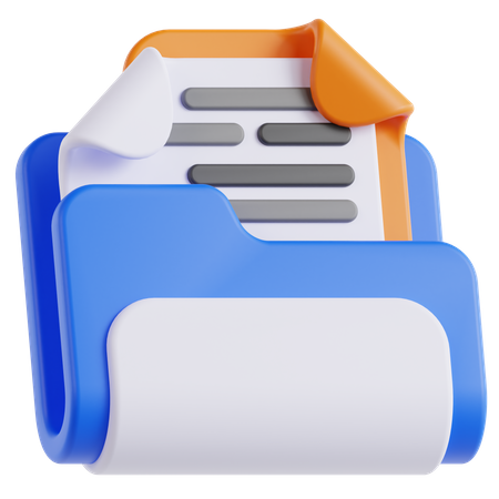 File Folder  3D Icon