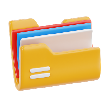File Folder  3D Icon
