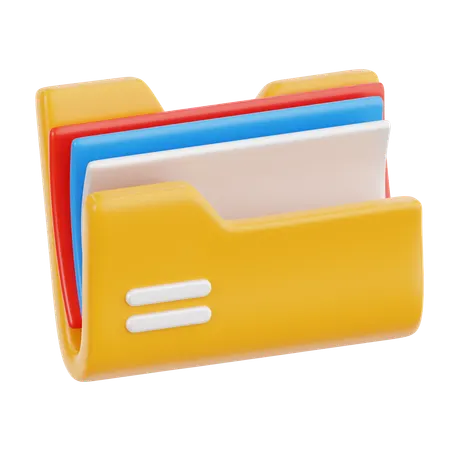 File Folder  3D Icon