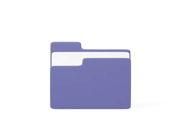 File Folder  3D Icon