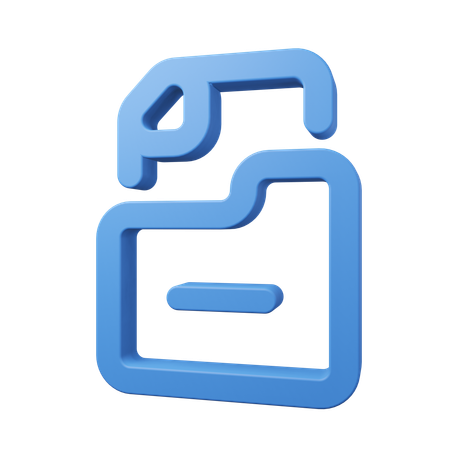 File Folder  3D Icon