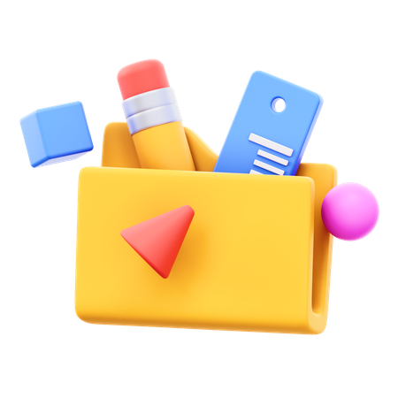 File Folder  3D Icon