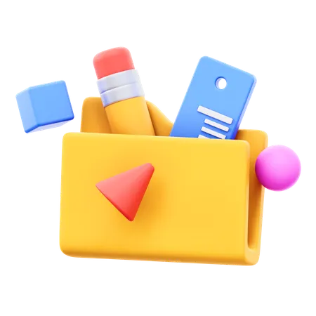 File Folder  3D Icon