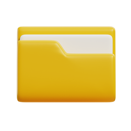 File Folder  3D Icon