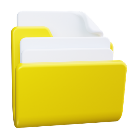 File Folder  3D Icon