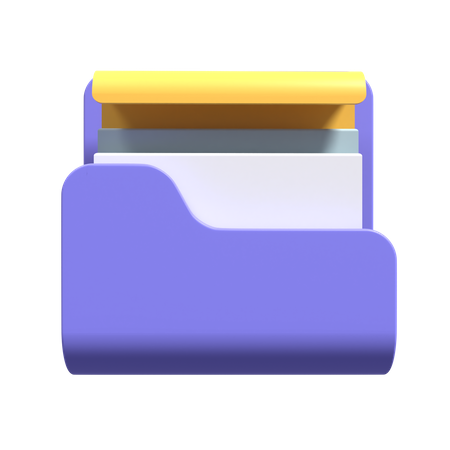 File Folder  3D Icon