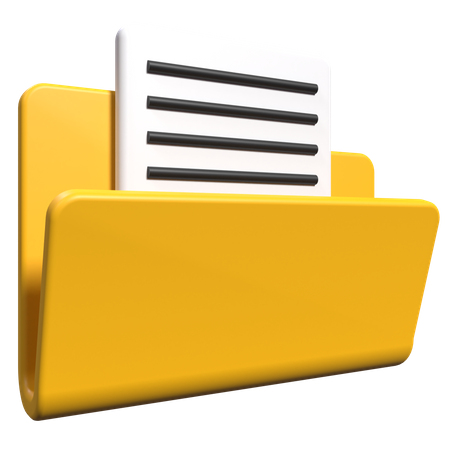 File Folder  3D Icon