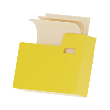 File Folder  3D Icon