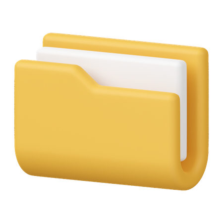 File Folder  3D Icon