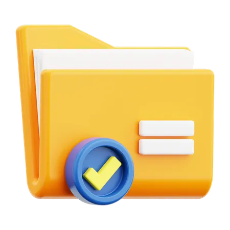 File folder  3D Icon