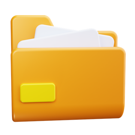 File Folder  3D Icon