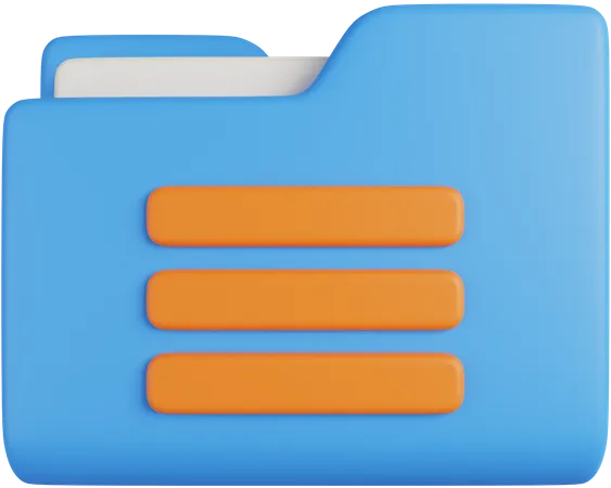 File Folder  3D Icon