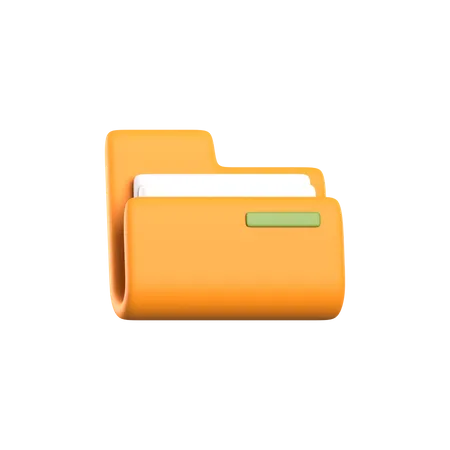 File Folder  3D Icon