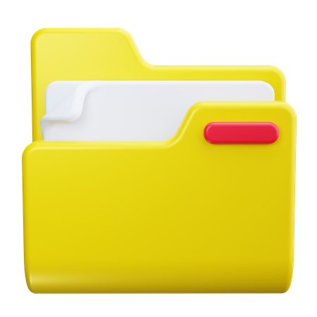 File Folder  3D Icon