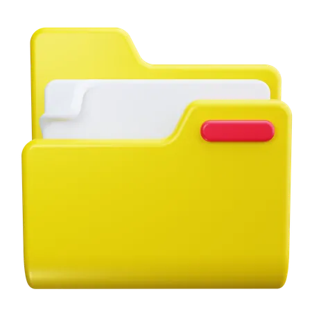 File Folder  3D Icon