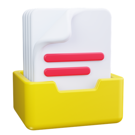 File Folder  3D Icon