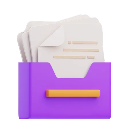 File Folder  3D Icon