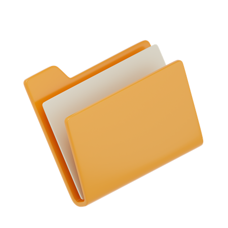 File Folder  3D Icon