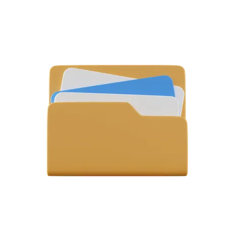 File Folder  3D Icon