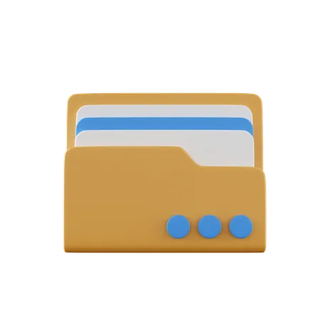 File Folder  3D Icon