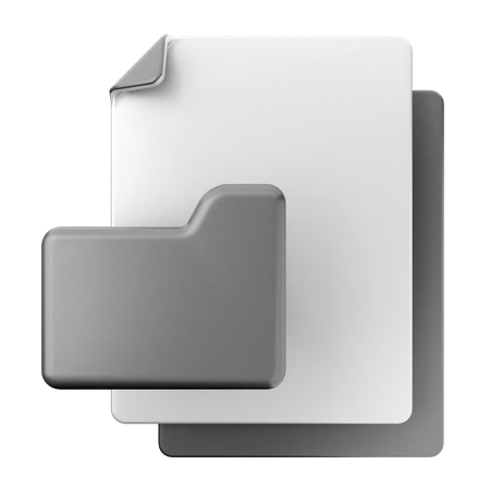 File Folder  3D Icon