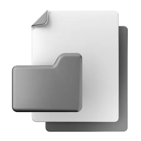 File Folder  3D Icon