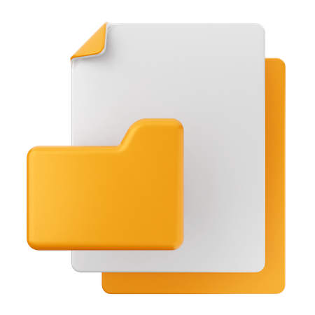 File Folder  3D Icon