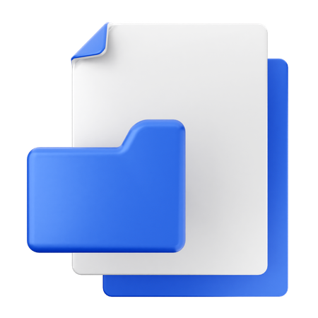 File Folder  3D Icon