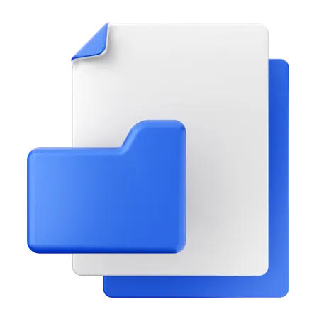 File Folder  3D Icon