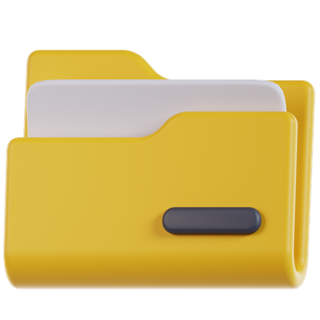 File Folder  3D Icon