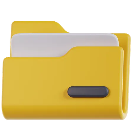 File Folder  3D Icon