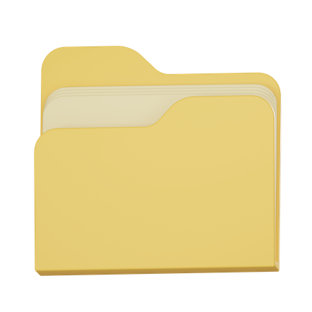 File Folder  3D Icon