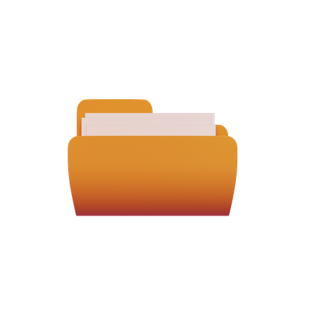 File Folder  3D Icon