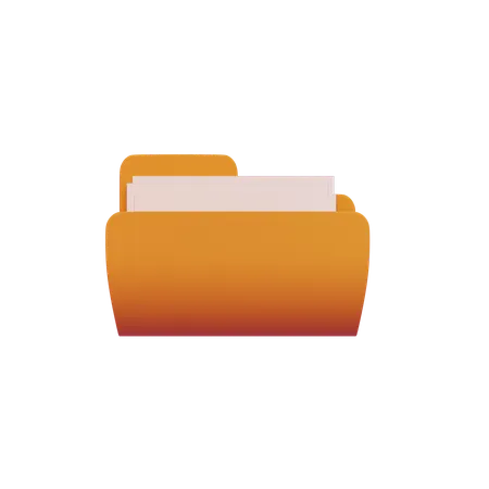 File Folder  3D Icon