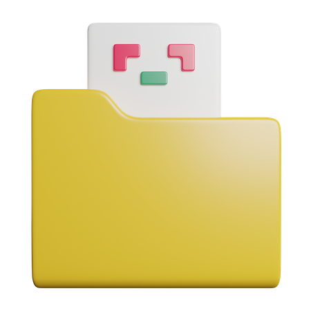 File Folder  3D Icon