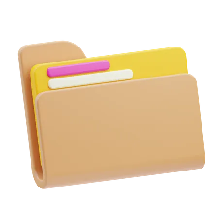 File Folder  3D Icon