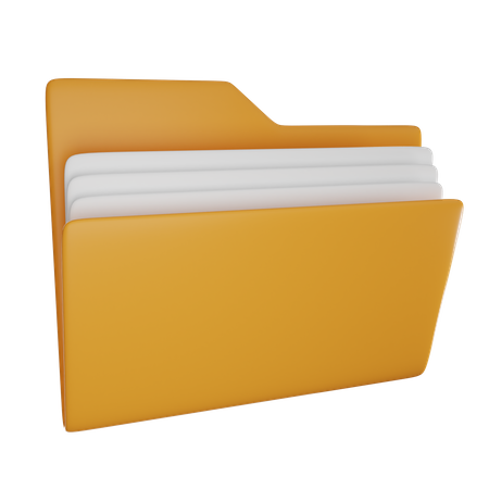 File Folder  3D Icon