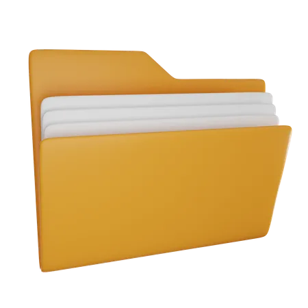 File Folder  3D Icon