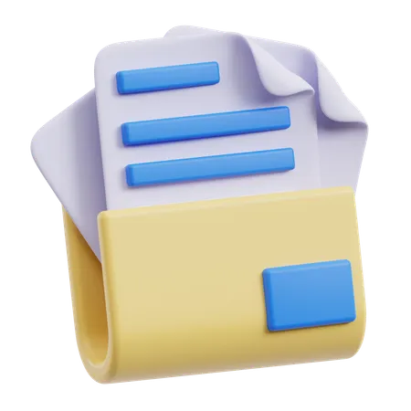 File Folder  3D Icon