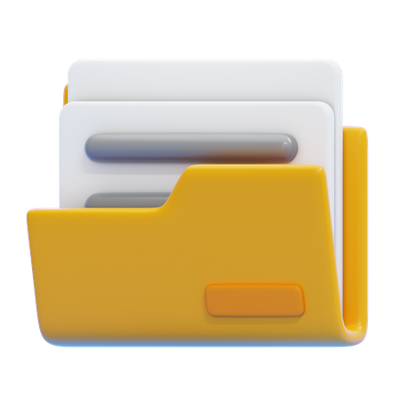 File Folder  3D Icon