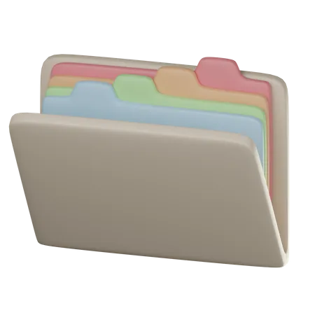 File Folder  3D Icon