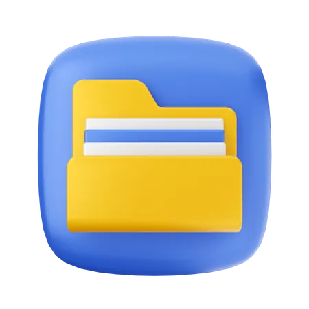 File Folder  3D Icon