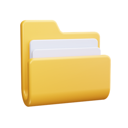 File Folder  3D Icon