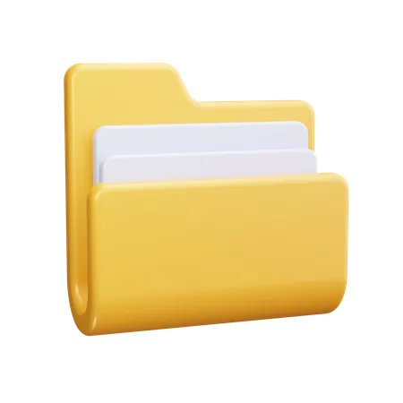 File Folder  3D Icon