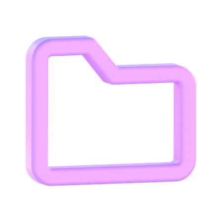 File Folder  3D Icon