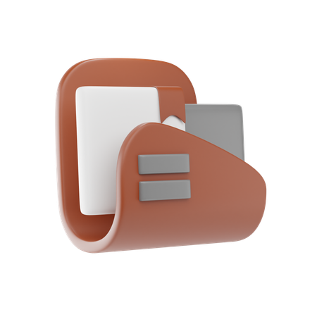 File Folder  3D Icon